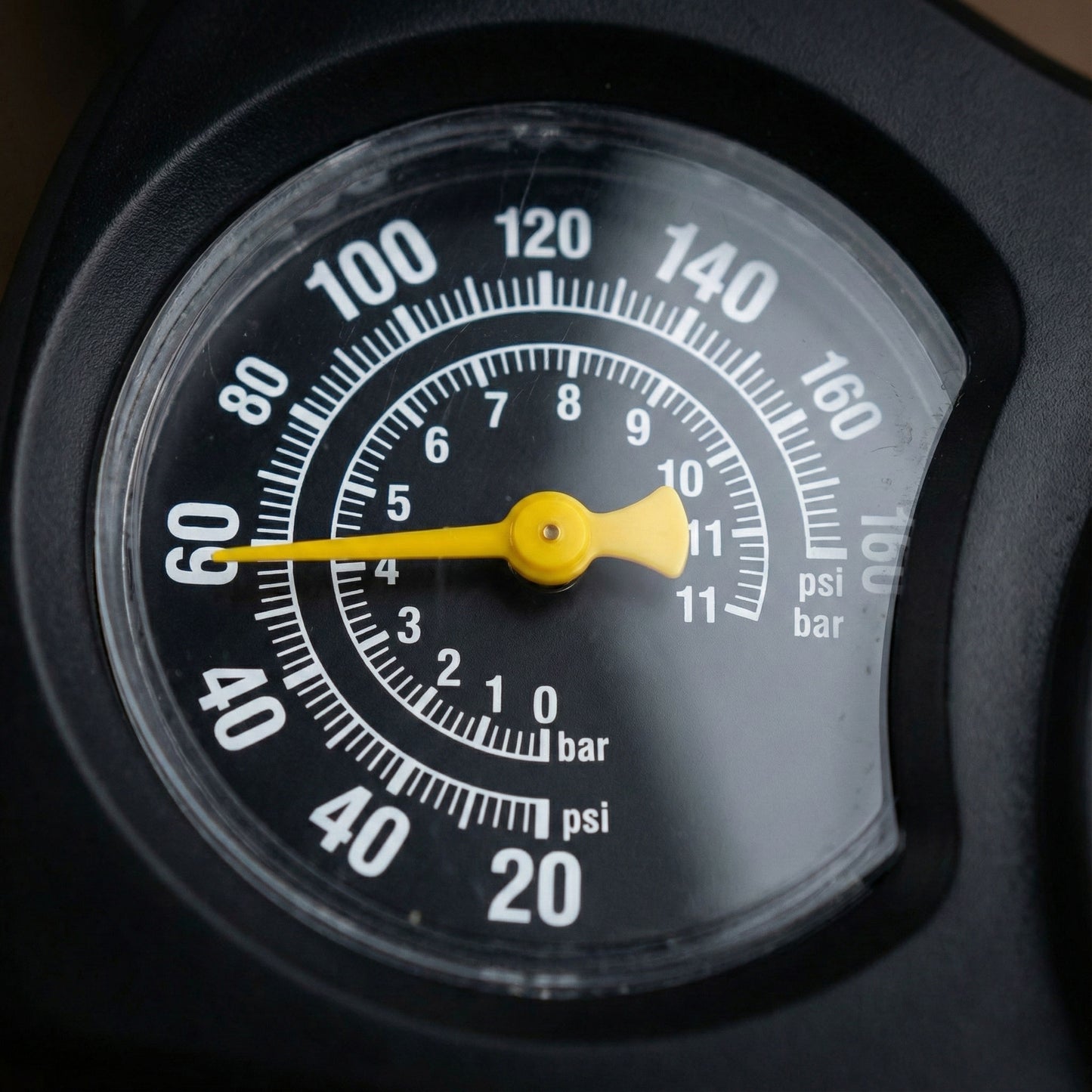 Mini Foot Pump Tyre Inflator with Pressure Gauge For Car | Bike | Cycle | Football