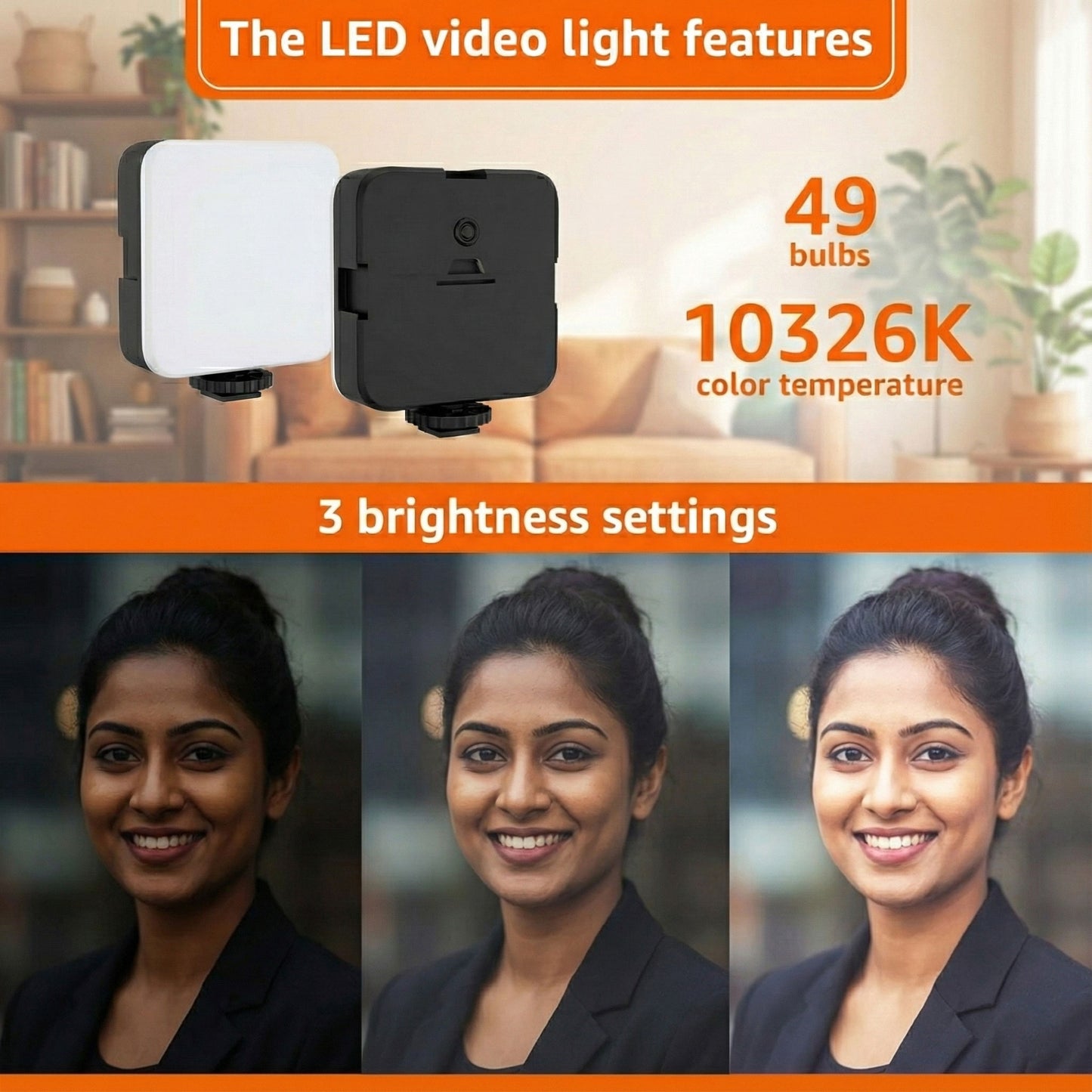 All-in-One Video Maker Kit with Tripod, Mic & LED Light – Smartphone Vlogging Setup