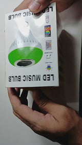 12W Bluetooth Music LED Bulb with Speaker (RGB + Remote | 16 Colors )